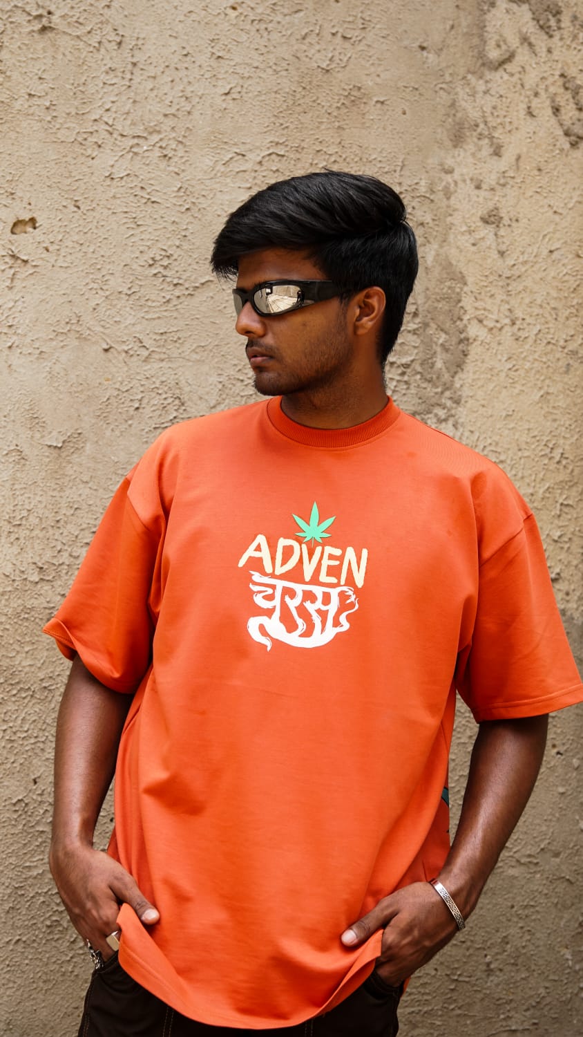 AdvenCHARAS cotton T-shirt by Pavitra Paapi, view 1